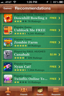Game Center Recommend Game Center Recommend