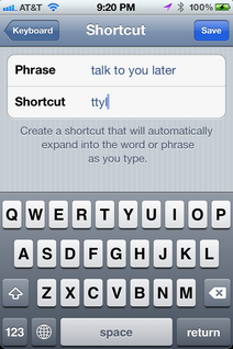 Keyboard Shortcut Keyboard Shortcut