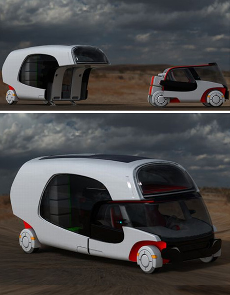 Concept of New Luxury Future Camper Concept of New Luxury Future Camper