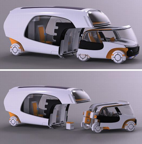Concept of New Luxury Future Camper Concept of New Luxury Future Camper