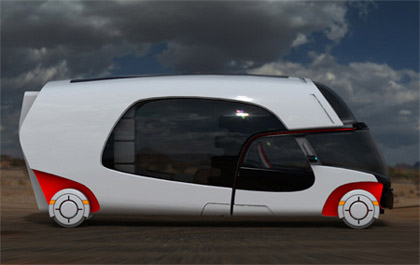Concept of New Luxury Future Camper Concept of New Luxury Future Camper