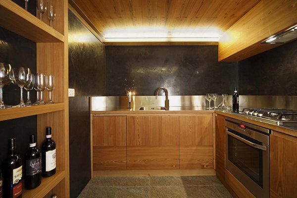 Amazing Cozy Apartment Interior Design Whole Wooden Elements 