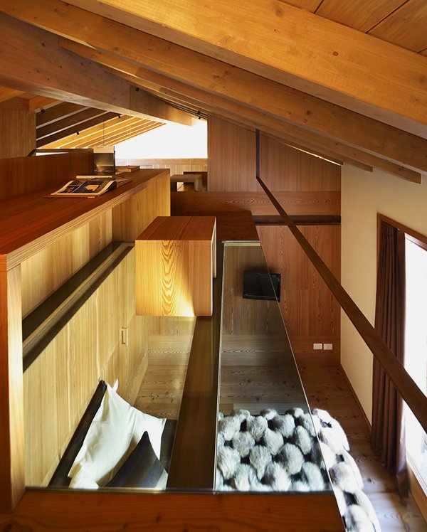 Amazing Cozy Apartment Interior Design Whole Wooden Elements 