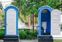 How do portable toilets work
